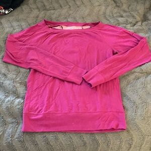 Dark pink long sleeve Nike shirt S